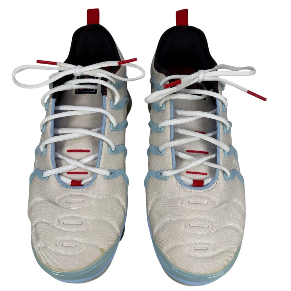 Nike Air Vapormax Plus Mens Size 10.5 Chicago Red White Blue CW6974-100 2020